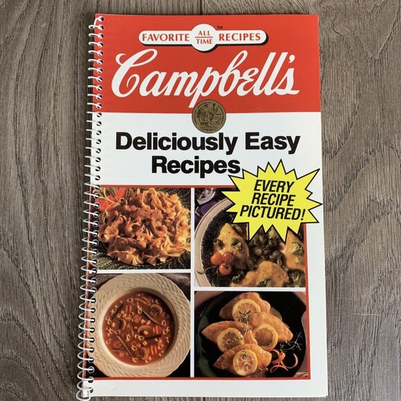 Campbell’s FAVORITE ALL TIME RECIPES  Lot of 3 Spiral Bound Pictured - 1992 - Picture 6 of 13
